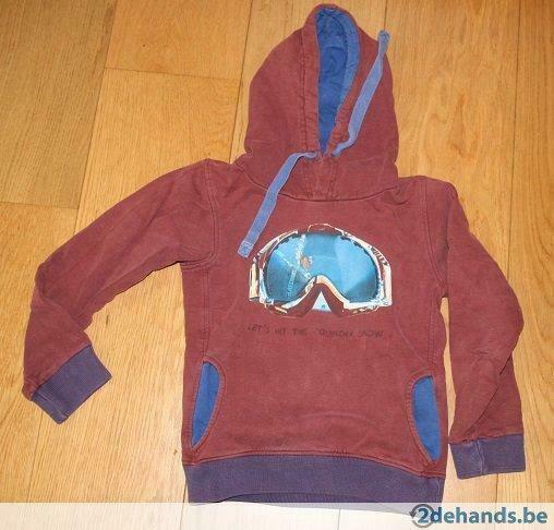 Bordeau trui - stones & bones - mt128, Kinderen en Baby's, Kinderkleding | Maat 128, Gebruikt, Jongen, Trui of Vest, Ophalen of Verzenden