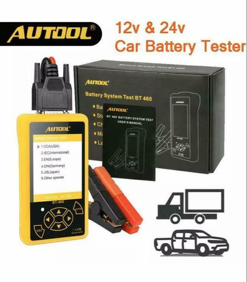 Autool BT-460 accu tester nieuw 12V & 24V, Auto diversen, Autogereedschap, Nieuw, Ophalen of Verzenden