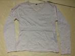 T-shirt manches longues blanc 116, Fille, Chemise ou À manches longues, Enlèvement ou Envoi, Neuf