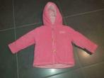 fleece jas met knopjes - meisje - maat 74, Kinderen en Baby's, Babykleding | Maat 74, Ophalen, Zo goed als nieuw, Meisje, Jasje