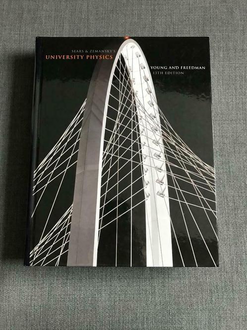 University Physics 13th edition, Livres, Science, Comme neuf, Sciences naturelles, Enlèvement ou Envoi