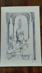 Lithographie de Jean-Charles Borto, Ophalen of Verzenden