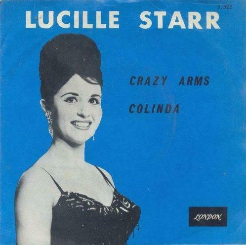 Lucille Starr – Crazy arms / Colinda – Single - 45 rpm, CD & DVD, Vinyles | Autres Vinyles, Enlèvement ou Envoi