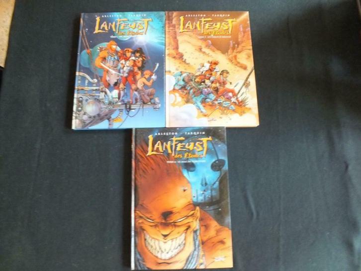 LANFEUST DES ETOILES (2 ALBUMS / 1 EO).    EDITIONS SOLEIL, Livres, BD, Comme neuf, Plusieurs BD, Enlèvement ou Envoi