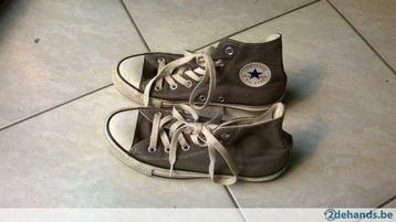 converse maat 36,5, Porté, Gris, Chaussures de sports