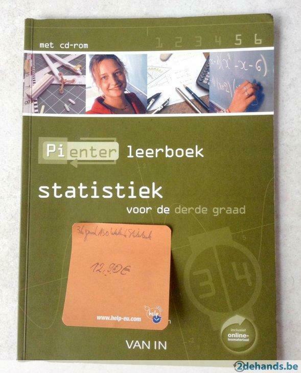 Vente ASO 3ème degré Mathématiques Statistiques, Livres, Science, Comme neuf, Enlèvement
