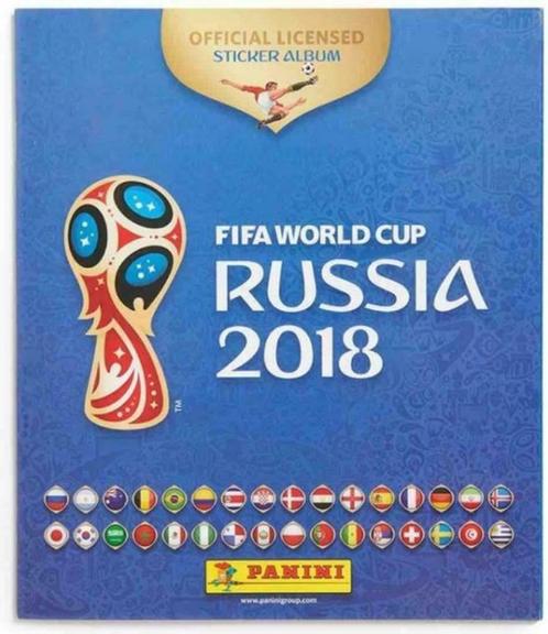 Boek World Cup 2018 Russia - bevat alle stickers, Verzamelen, Stickers, Gebruikt, Sport, Ophalen of Verzenden