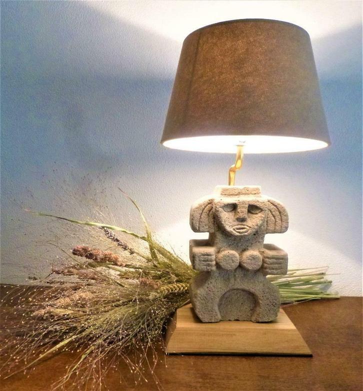 Paar etnische straatverlichting, Huis en Inrichting, Lampen | Vloerlampen, Nieuw, Minder dan 100 cm, Stof, Overige materialen