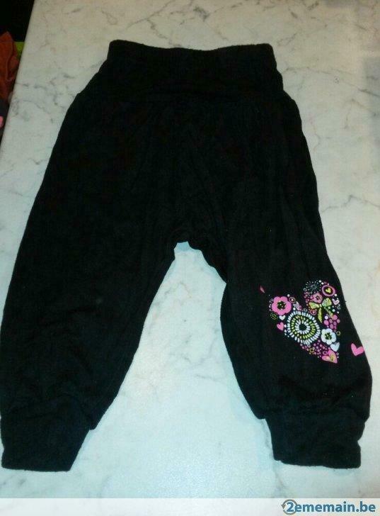 Sarouel bébé fille T74, Kinderen en Baby's, Babykleding | Maat 74, Gebruikt, Meisje, Broekje, Ophalen of Verzenden