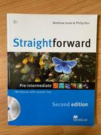 Straightforward pre intermediate workbook NEUF avec CD, Livres, Livres d'étude & Cours