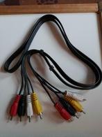 4x RCA naar 4x RCA HiFi audiokabel, Nieuw, Luidsprekerkabel, Ophalen of Verzenden, Minder dan 2 meter