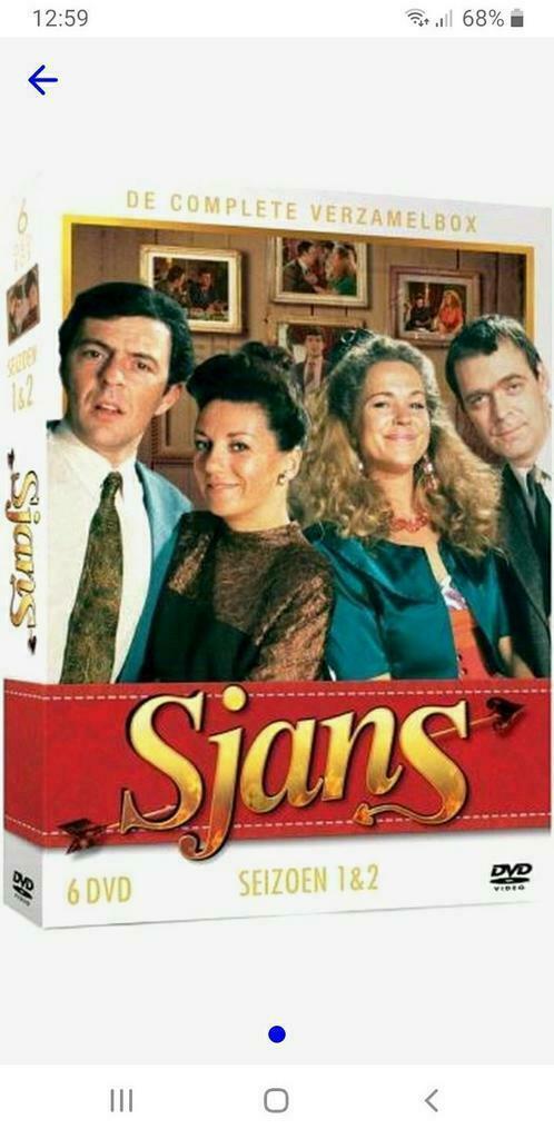 DVD box Sjans, Cd's en Dvd's, Dvd's | Tv en Series, Boxset, Ophalen of Verzenden