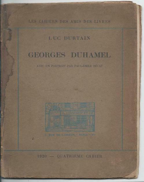 Georges Duhamel, Boeken, Literatuur, Gelezen, Europa overig, Ophalen of Verzenden