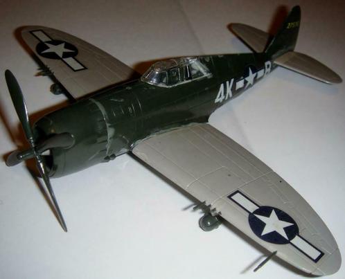 Maquette Republic P-47D Thunderbolt, Matchbox PK-22, 1/72, Hobby en Vrije tijd, Modelbouw | Vliegtuigen en Helikopters, Gebruikt