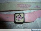 ceinture en cuir rose avec boucle métallique fleur, Enfants & Bébés, Vêtements enfant | Autre, Utilisé