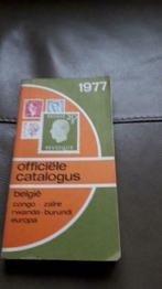officiële catalogus van postzegels België 1977