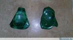 Belle paire de cendriers en malachite, Ophalen
