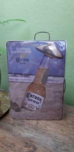 Metalen plaat Corona cerveza, Verzamelen, Biermerken, Verzenden, Nieuw, Reclamebord, Plaat of Schild