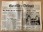 Gazette van Detroit van 24 september 1971, Ophalen of Verzenden, Krant