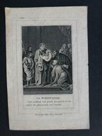 Buchet ° 1760 + 1830 Michiels ° 1762 + 1850, Carte de condoléances, Envoi