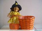 Halloween-popje met snoepmandje - klein, Nieuw, Ophalen