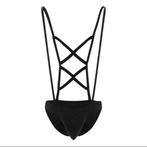Zwarte lycra body maat S-M, Kleding | Heren, Ophalen of Verzenden, Zwart, JLS, Overige typen