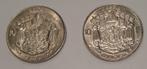 2 munten 10 frank frank België 1969 en 76 TB Boudewijn, Postzegels en Munten, Ophalen of Verzenden, Metaal