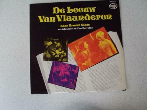 Verhaal LP van Ernest Claes " De Leeuw Van Vlaanderen", CD & DVD, Vinyles | Enfants & Jeunesse, Comme neuf, Fable ou Conte (de fées)