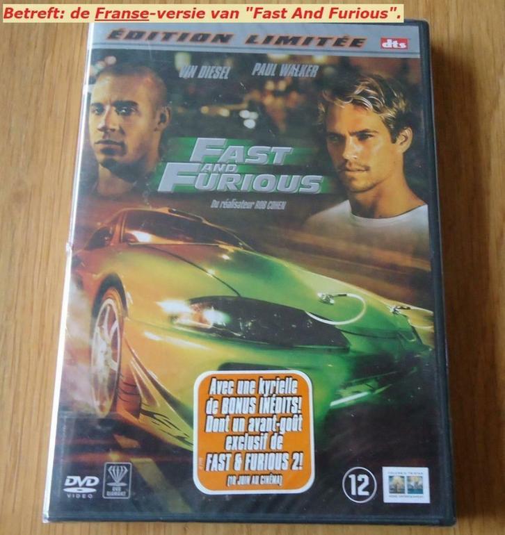 De nieuwe originele DVD Fast And Furious met Paul Walker., Verzamelen, Film en Tv, Nieuw, Film, Overige typen, Ophalen of Verzenden