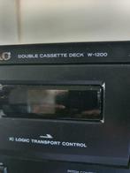 Bijna nieuw teac 1200 dubbel cassettedeck.  1 jaar oud