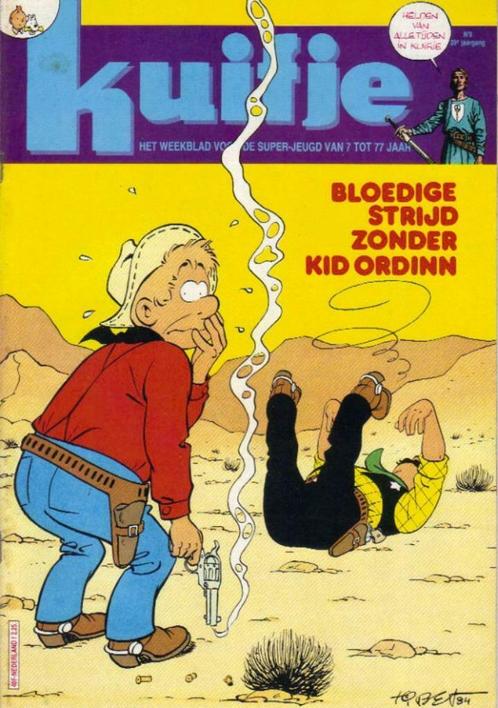 Weekblad Kuifje van 21 -2-1984, 39ste Jaargang , Nummer  8, Livres, BD | Comics, Utilisé, Plusieurs comics, Europe, Enlèvement ou Envoi