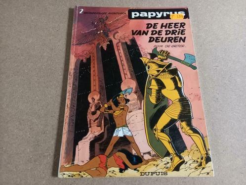 Strip Papyrus - De heer van de drie deuren Nr 2, Livres, BD, Utilisé, Une BD, Enlèvement ou Envoi