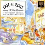 Cafe De Paris [1930-41]: 24 Accordion Classics From Paris, Cd's en Dvd's, Ophalen of Verzenden