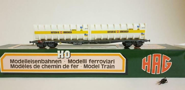 HAG 356 HO SBB  BERTSCHI WS/AC   (#506), Hobby en Vrije tijd, Modeltreinen | H0, Nieuw, Wagon, Wisselstroom, Märklin, Ophalen of Verzenden