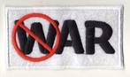 Patch No War - 100 x 55 mm, Motoren, Ophalen of Verzenden, Nieuw zonder kaartje, Overige typen