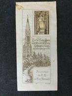 Devotieprentje Notre-Dame de Bon Secours - perkament, Bidprentje, Ophalen of Verzenden