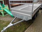 aanhangwagen 3.12m x 1.54m nieuw uit stock., Auto diversen, Aanhangers en Bagagewagens, Nieuw, Ophalen