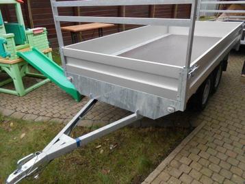 aanhangwagen 3.12m x 1.54m nieuw uit stock. 