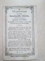 oud bidprentje Kooigem/Luingne 1862, Verzenden, Bidprentje