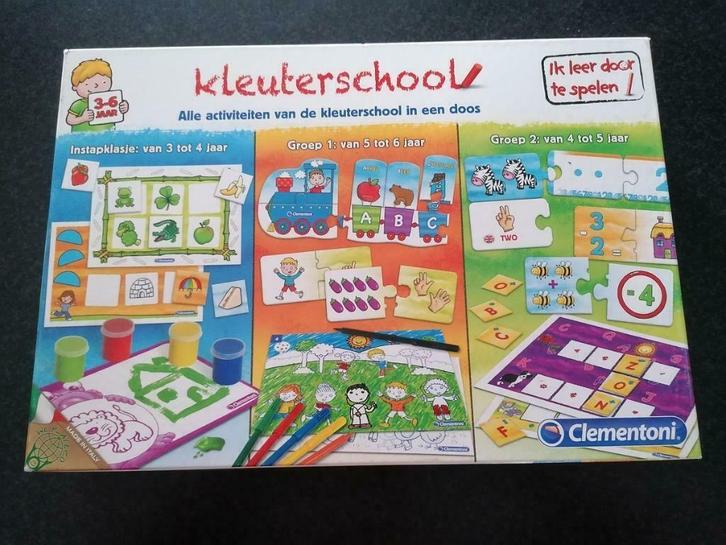 Clementoni Kleuterschool Spelend leren - Educatief spel, Kinderen en Baby's, Speelgoed | Educatief en Creatief, Gebruikt, Ophalen