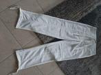Witte linnen broek, xs, Kleding | Dames, Broeken en Pantalons, Ophalen of Verzenden, Zo goed als nieuw