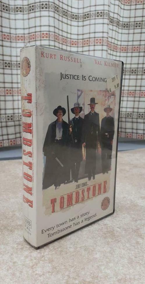 VHS video : tombstone, Cd's en Dvd's, VHS | Film, Nieuw in verpakking, Overige genres, Ophalen of Verzenden