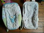 2 baby comfort relaxers en Basile en Boniface met hoezen, Gebruikt