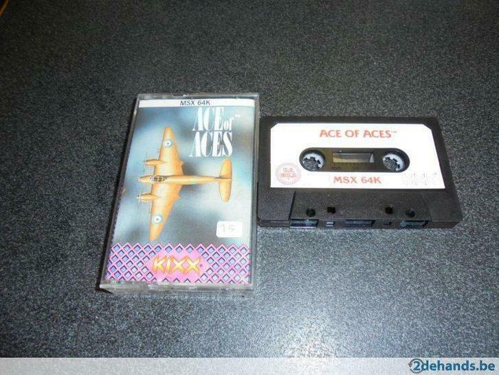 MSX - Ace or aces, Games en Spelcomputers, Games | Overige, Gebruikt, Ophalen of Verzenden