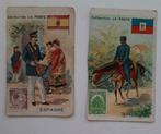 2 chromos rares Unicol série La poste Espagne et Haïti 1900, Collections, Enlèvement ou Envoi