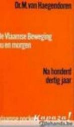 M. van Haegendoren, De Vlaamse Beweging nu en morgen. Deel 1, Boeken, Ophalen of Verzenden, 20e eeuw of later, Nieuw