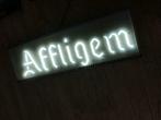 AFFLIGEM ,  enseigne vintage néon donc pas led, Collections, Utilisé