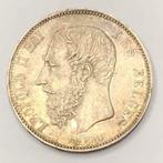 5 Francs 1866 (Punt) Leopold II / Zeldzaam / Mooie kwaliteit