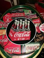 Coca Cola metalen plateaus, Collections, Marques & Objets publicitaires, Comme neuf, Envoi