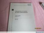 syll.ulb"introduction a la lecture de textes philosophiques", Enlèvement ou Envoi, Neuf